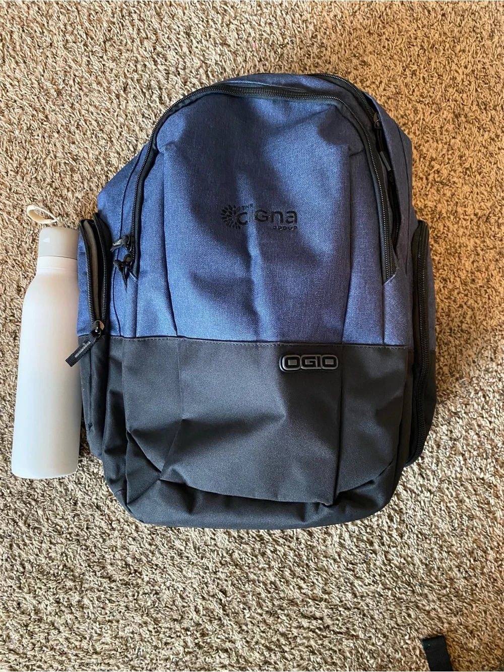 New OGIO Navy Blue and Black Everyday Backpack